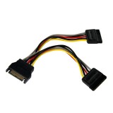 Spliter cablu alimentare SATA (1 X 2) Spliter cablu alimentare SATA (1 X 2)